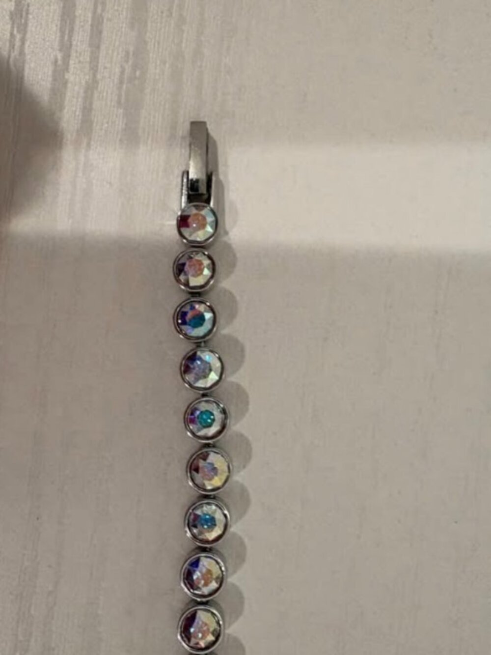Touchstone Mini Ice Bracelet, Crystal Aurore Boreale- Like New! - Picture 3 of 4